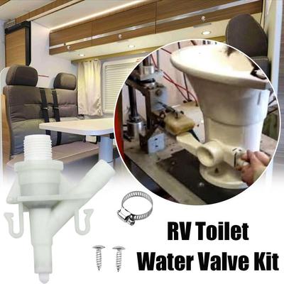 385311641 Kit Supapă Apă Toaletă RV din Plastic Pentru Seria Dometic 300 310 320 Pentru Piese de Schimb Toaletă Marină Sealand W0I3