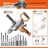 High-Power Multi-Functional Electric Drill Mixer for Paint, Putty, Cement, and Mortar