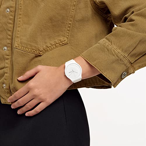 Swatch WHITE REBEL AGAIN SO29W704-S14 Watch, White