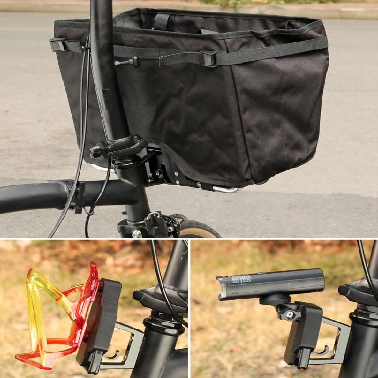 Faltfahrradtasche Korb Halterung Frontgepäckträger Blockadapter Inklusive Schrauben