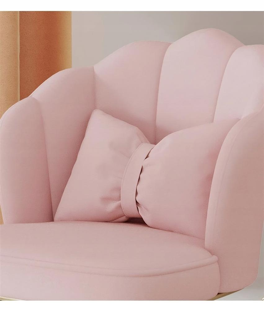 Swivel office chair, studio chair, for children BUENO PINK