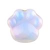 Faux Crystal Cat Paw Ornament Healing Natural Stone Kitten Paw Statue Carving Animal Claw Figurine Desktop Decoration Cat Lovers Gift