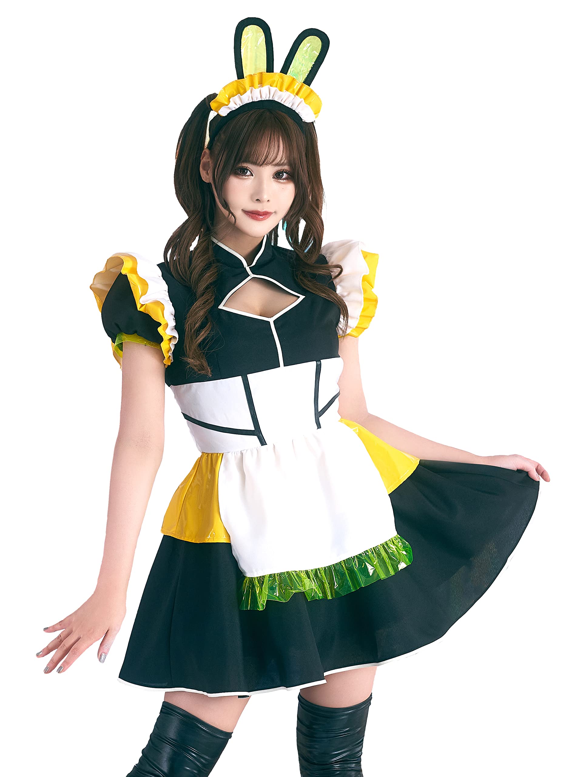 

Clearstone Neo Bunny Cosplay Halloween Cybermaid Black Women s