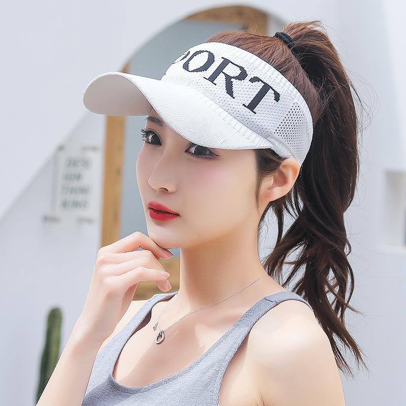Open-top Hat for Spring and Summer, Women's Trendy Sun Protection Hat, Outdoor Sports Sun Hat, Baseball Cap, Sunshade Hat, Casual and Breathable