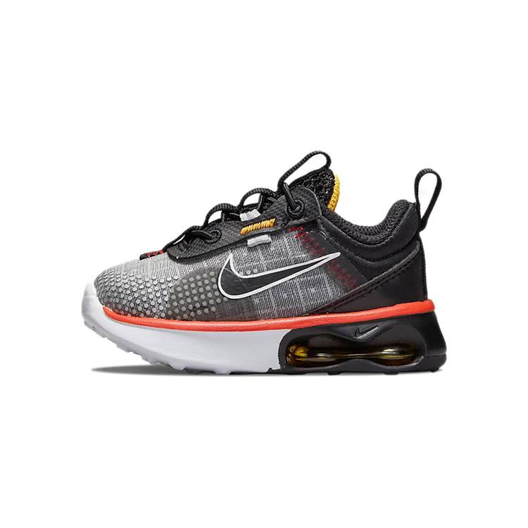 

new Nike Air Max 2021 Low Top Toddler Shoes Gray Black Yellow Infant And Toddler 25