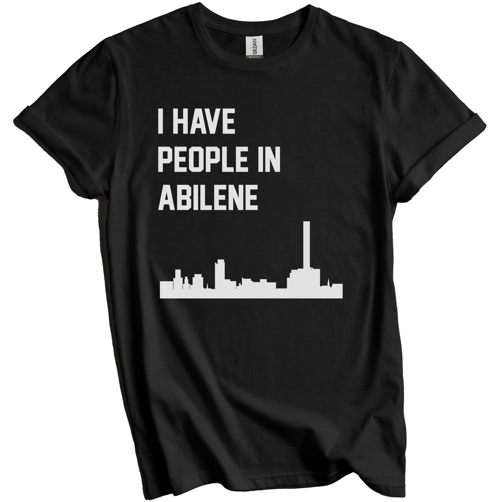 I Have People In Abilene Texas Skyline T-Shirt S