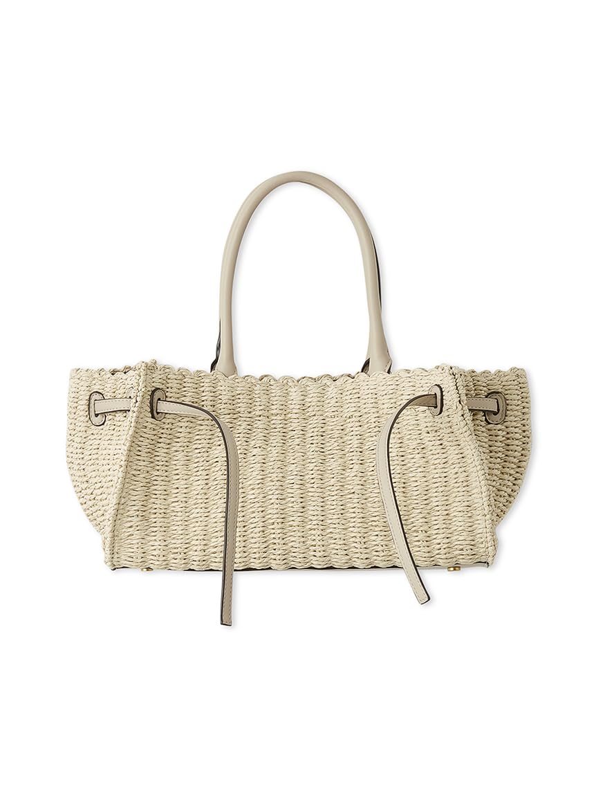 

Front Belt Wide Paper Tote Bag 09WGB251507 WHT [Mira Owen] Women s белый