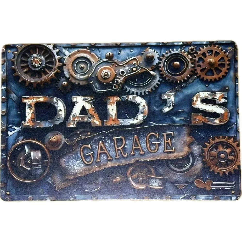 Vintage Metal Sign Bar Garage Man Cave Wall Decor 20x30cm