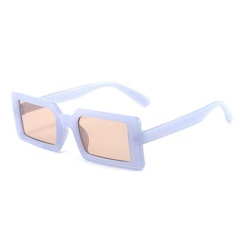 Rectangle Small Frame Retro Sunglasses Women'S Trend Glasses Men'S Sunglasses