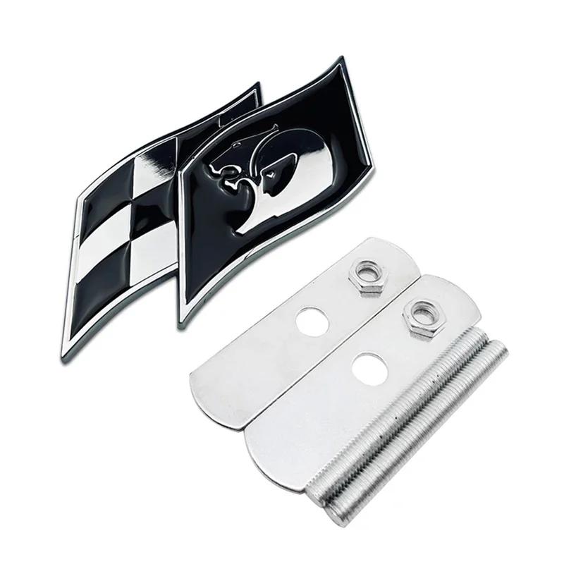 Car Front Grille Bagde Tail Box Metal Emblem Logo Sticker for Commodore Colorado Captiva Barina Monaro Statesman Torana