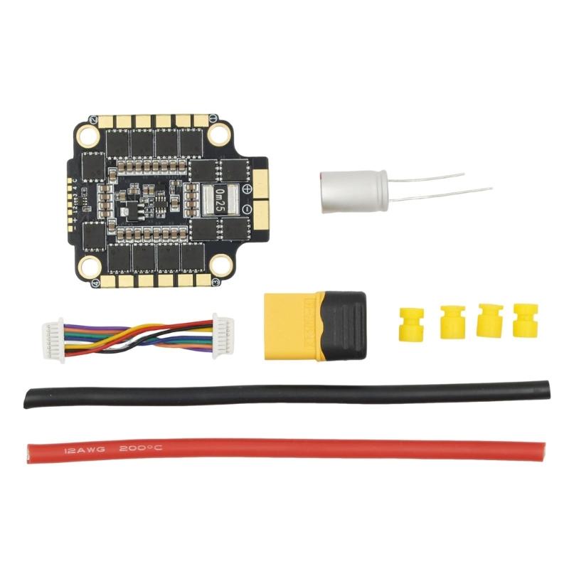 Efficient AT32F435VMT7 Piloting Flight Controller Set For Racing Drones Up To 6S Input
