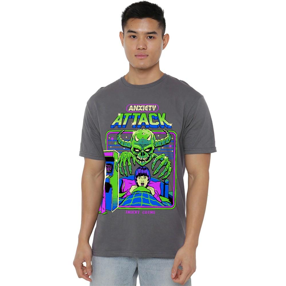 Steven Rhodes Anxiety Attack Unisex T-Shirt S-4XL, Charcoal