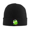 Duolingo Owl Duo Warm Knitted Cap Winter Knit Bonnet Hat Skullies Beanies Hip Hop Caps for Unisex