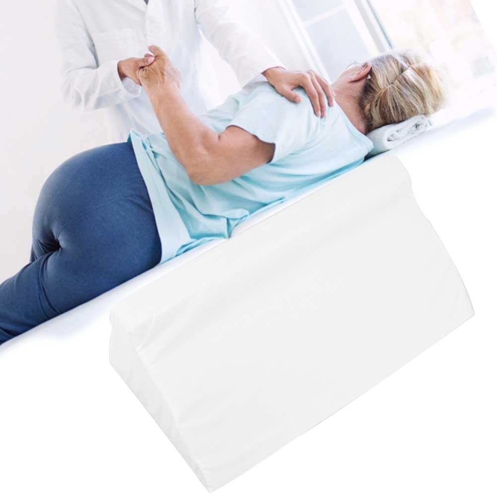 Pflegekissen für gelähmte Patienten, hautfreundlich, Anti-Dekubitus-Pflege, dreieckiges Pad (50 x 25 x