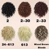 MISSQUEEN Extensiones de Cola de Caballo Sintética Corta Rizada con Cordón Ajustable Clip en Extensiones de Cabello Peluca para Uso Diario de Aspecto Natural