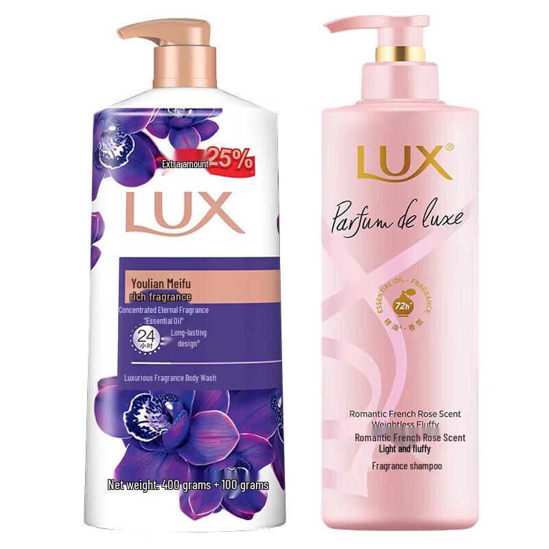 LUX Набор: Мистический Лотос Гель для душа и Роза Шампунь