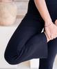 Chita Sadhana Rib Flare Pants - Noir