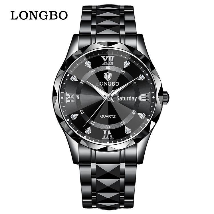Longbo Men's Fashionable Waterproof Classic Wristwatch