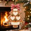 Personalized Christmas Tree Ornament with Custom Family Member, Double-Sided Acrylic Holiday Keepsake Decoration Gift