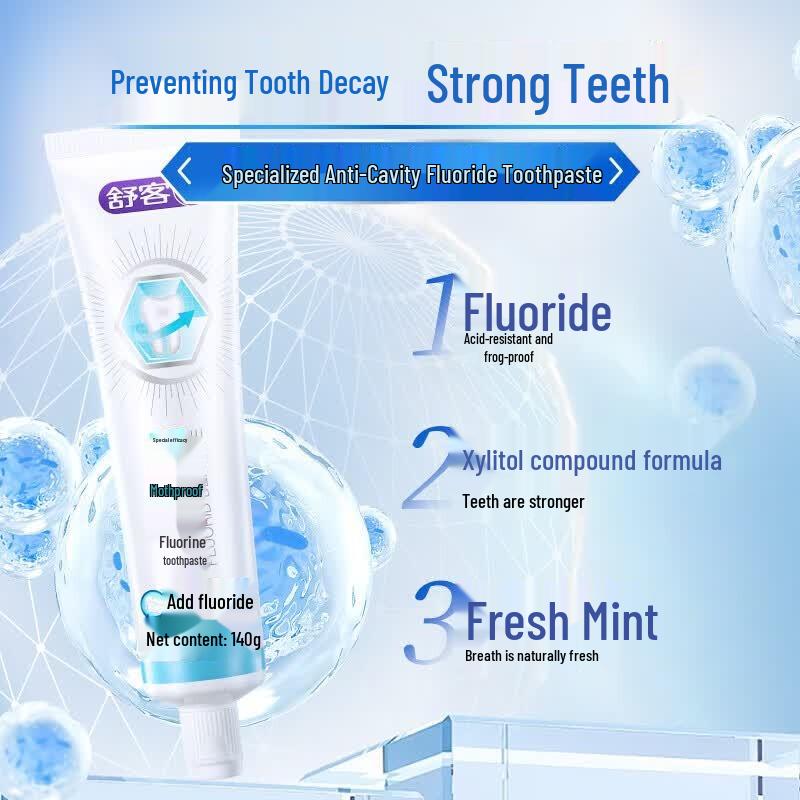 

Shuke Anti-Cavity & Whitening Toothpaste
