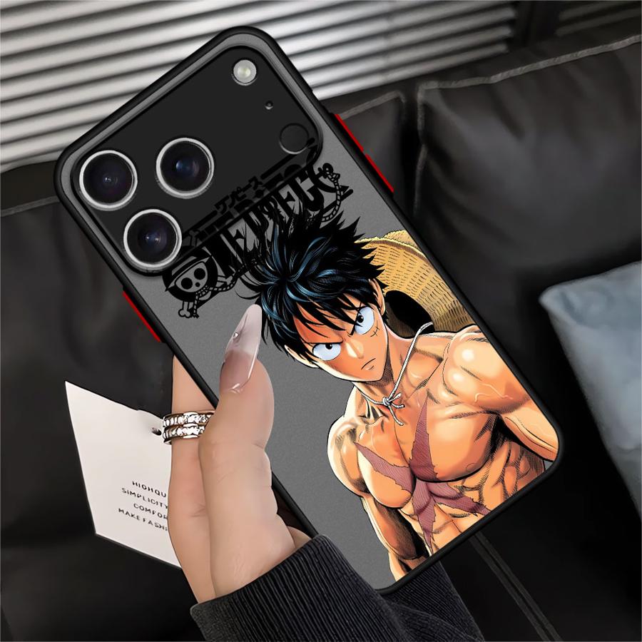 

Чехол для iPhone 17 Pro Max 11 14 Air 13 Mini 7 8 SE 16 Plus XS XR 15 12 Funda Задняя крышка телефона Крутой One Piece Луффи Зоро iPhone 8