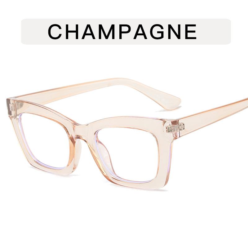 

New Classic Vintage Square Metal Legs Blue Light Blocking Glasses Men Women Fashion Luxury Designer Computer Play Games Eyewear