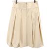 FOXEY NEW YORK made in Japan Midi length Balloon skirt 38 beige Women Used