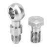 M12 Oil Feed Banjo Bolt Kit Fit for SAAB TD04 Turbo Garrett GT12 Turbine Coolant Side