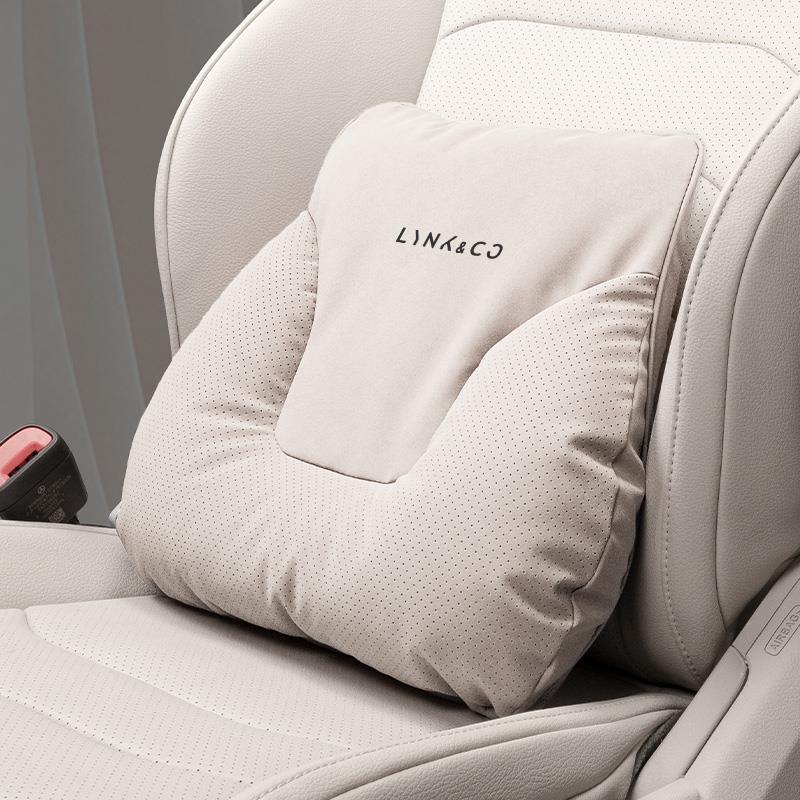 Lynk & Co 03 U-Shaped Neck Pillow & Lumbar Support Cushion for Car Seat Headrest