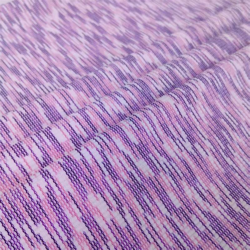 100x150cm High-elastic Striped Knitted Jacquard Fabric DIY Sewing Dress Pants Sweaters Cushion Tie-dyed Designer Fabric