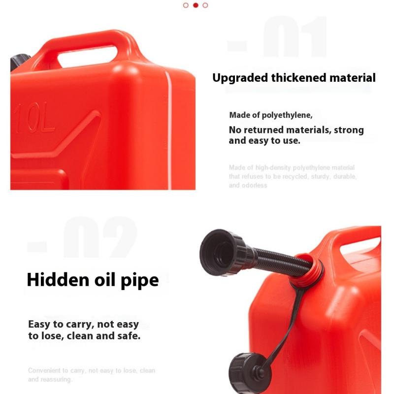 1 Adet Isıtıcı Yağ Makinesi Yağ Depolama Kalınlaştırılmış Varil Araba Motosiklet Kamyon Tekne Çim Biçme Makineleri Traktör Yakıt İkmali Benzin HDPE Plastik Bidon İçin