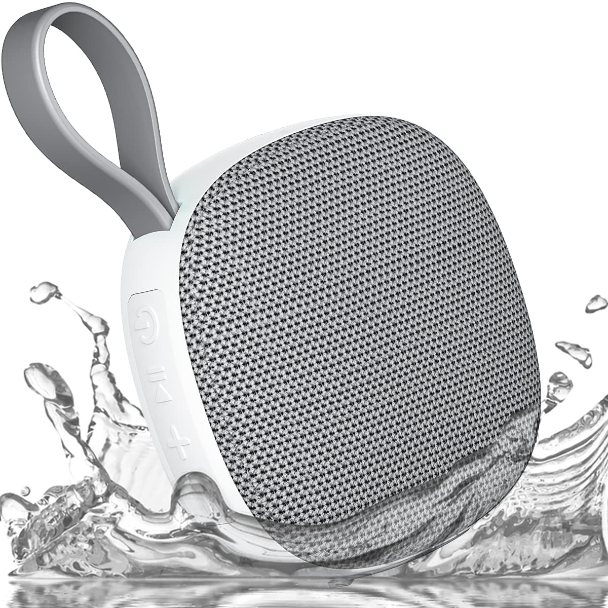 

New Design Loud Uandear Bluetooth Speaker IPX7 Waterproof Bluetooth Speaker Small Mirai Speaker Magnetic Design Wireless Speaker Microphone Anchor білий
