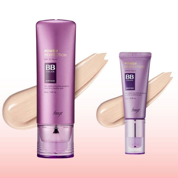 The Face Shop Fmgt Power Perfection BB Cream SPF37 PA++ / Flawless Coverage, Moisturizing, Korean Cosmetics, Kbeauty