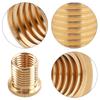6pcs Shift Knob Adapter Universal Car Shift Replacement Screw Shift Lever Screw Luminium Alloy