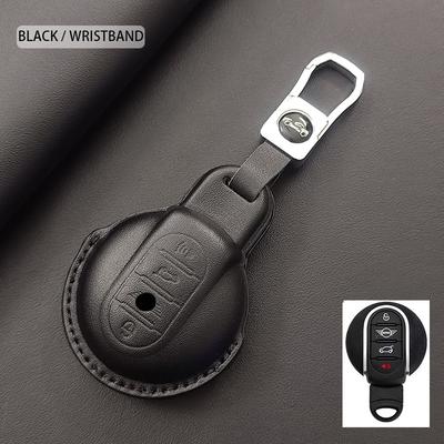 Car Key Case Cover Fob for BMW MINI COOPER S ONE JCW F54 F55 F56 F57 F60 CLUBMAN COUNTRYMAN Keyless Keychain Durable Luxury