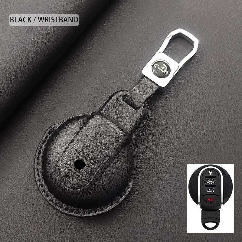 Car Key Case Cover Fob For Bmw Mini Cooper S One Jcw F54 F55 F56 F57 F60 Clubman Countryman Keyless Keychain Durable Luxury