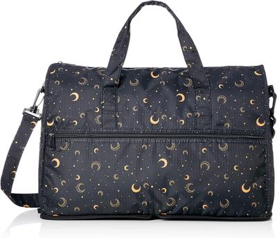 Sifre Foldable Boston Bag (Medium Size) Carry-On, TRC0402, 385 Moon Black