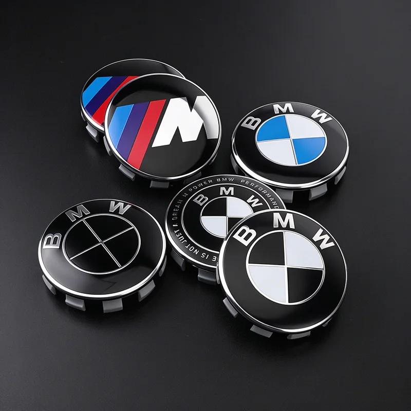 4Pcs 56mm 68mm ABS Car Wheel Center Caps For Bmw M E46 E90 F10 F30 E87 F20 G20 E60 E39 E92 F11 F31 E61 F25 E36 X3 X5 Accessorie MD2