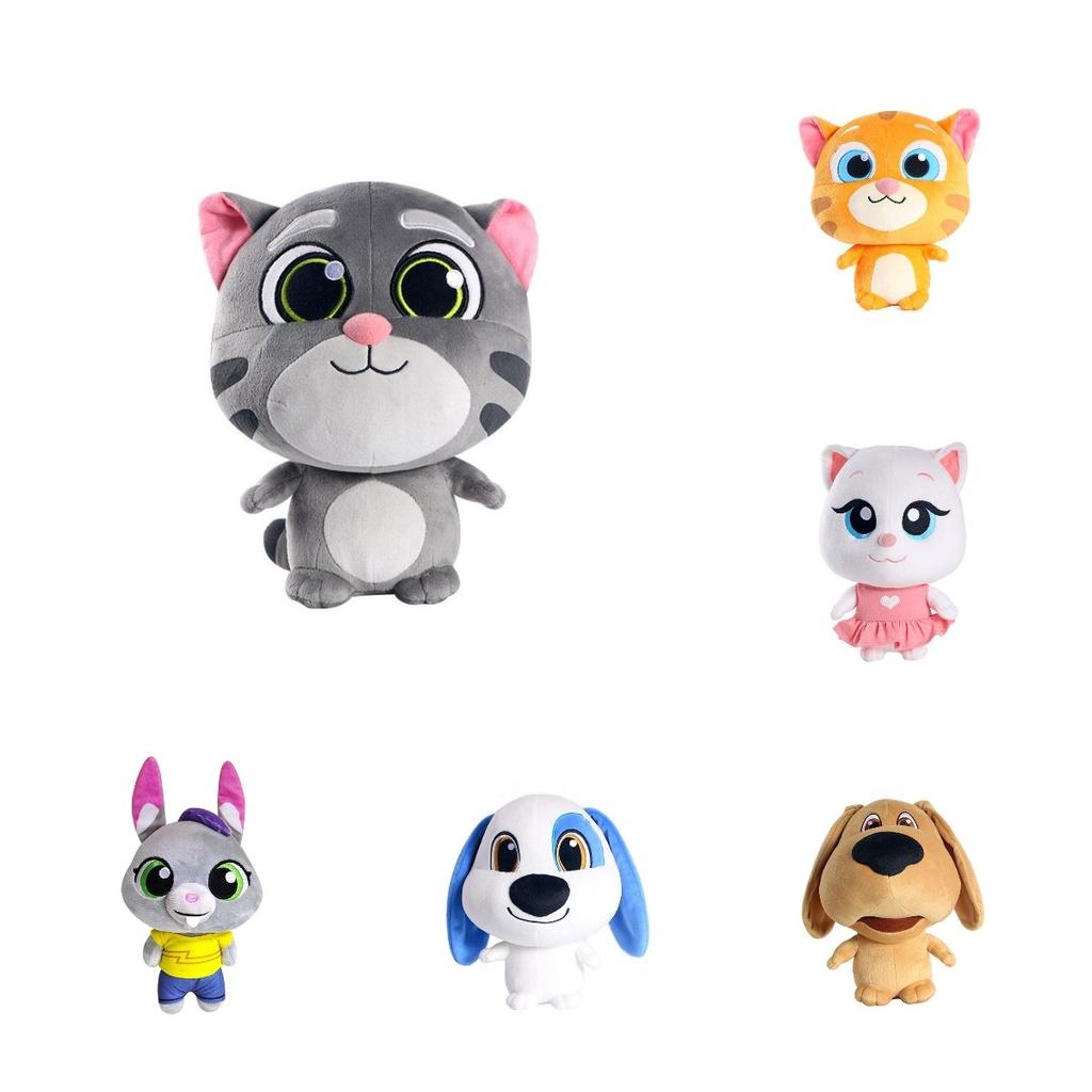 Adorable Talking Tom Cat Plush Doll Kids Toys Cartoon Animal Dog Toddler Gift