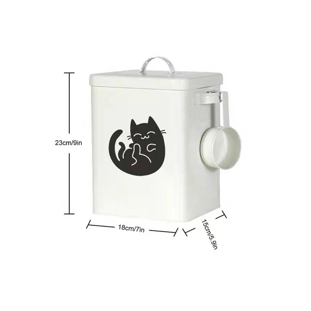 Secchio Grande per Conservazione Cibo Sigillato Lattina per Conservazione Animali Domestici Scatola Facile da Pulire per Conservazione Cibo Articoli per Animali Domestici