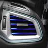 10Pcs Air Outlet Decor Strips Universal Automatic Clamping PVC U Shaped Car Interior Modeling for MPV