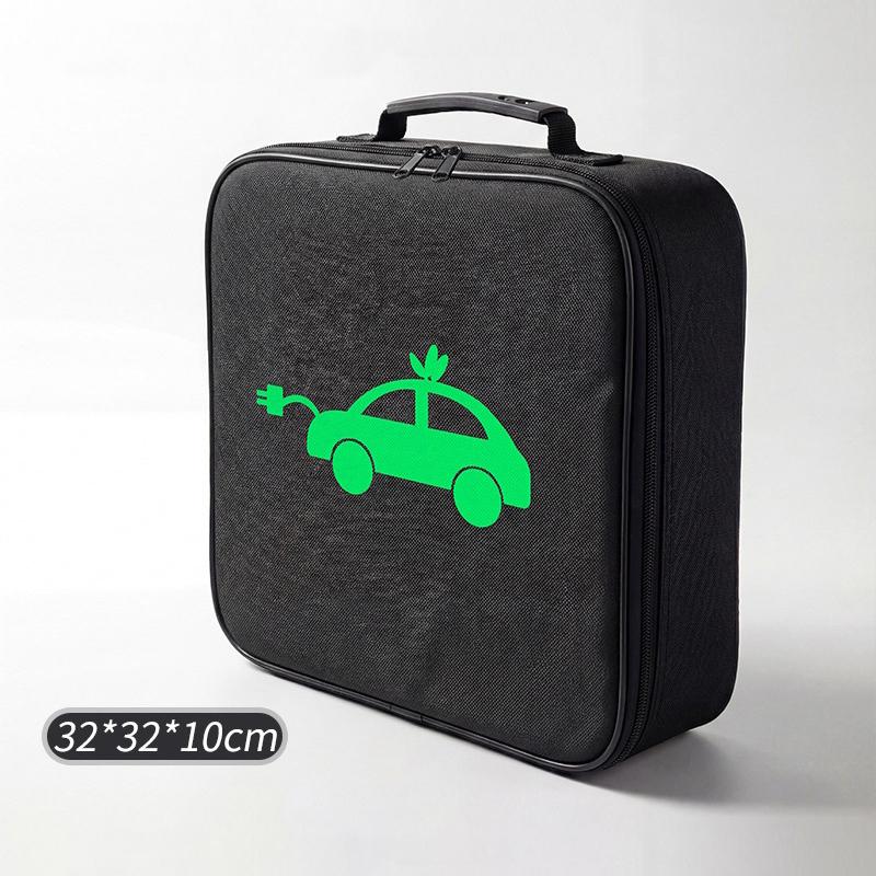 Electric Vehicle Charging Units Organizer Waterproof Storage Bag with Handle for Car Trunk Accessories