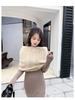 MWFur Fashion Mink Fur Warp Winter Fashion Shawl Hand Knit Luxury Mink Fur Scarf Wrap Collar Shawl Shrug