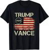 Trump Vance 2024 Election 24 Donald Trump VP President T-Shirt Gift For Men