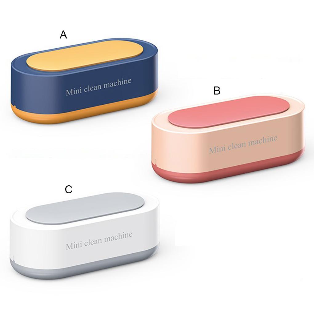 Contacts Lens Cleaning Machine Sonic Battery Powered Colorful Rechargeable 360 Degree Lenses Jewelry Watch Toy Washing Device