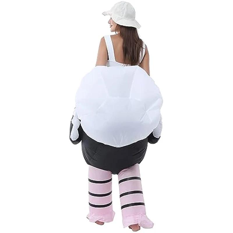 Inflatable Ostrich Costume Adult - Ride On Ostrich Fancy Dress for Halloween, Carnival, Christmas and Event Party Costumes