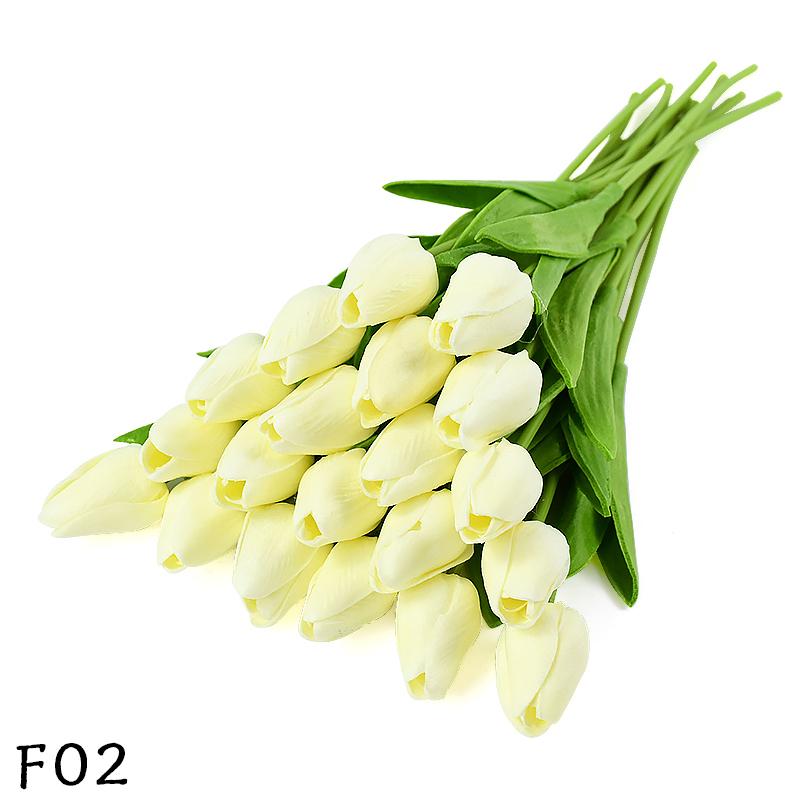 5/10pcs PU Tulip Simulation Flower Artificial Flowers Fake Tulips Real Touch Flower Arrangement Bouquet for Home Wedding Decor