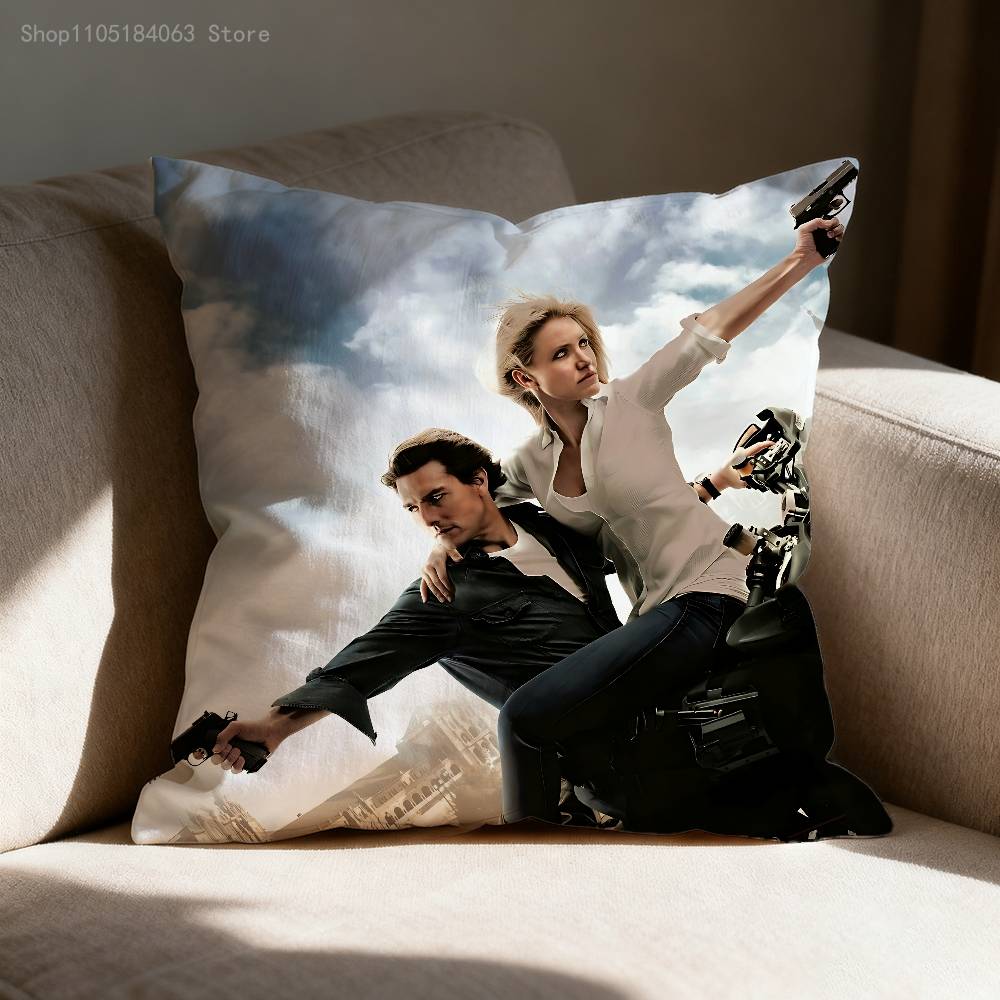 

M-MissionS I-Impossible Throw Pillow Case For 50x50cm 30x30cm 55x55cm 45x45cm 40x40cm Square Bed Pillowcase Cover 30cmx30cm
