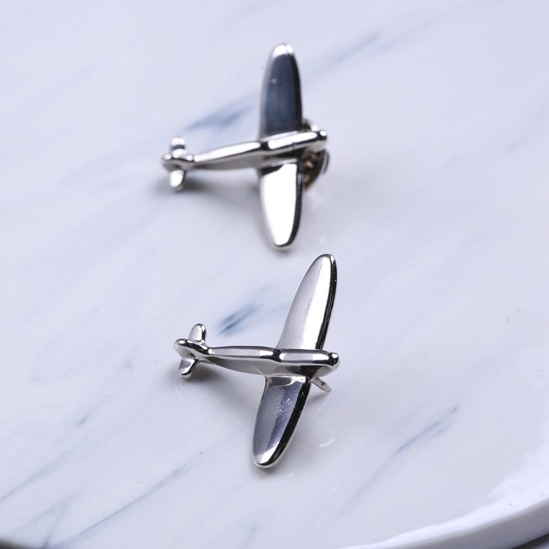I -Remiel Plane Leaves Natural Smile Malá brož Pin Unisex javorový list Lapel Pins Kostýmový límec Šperky Příslušenství