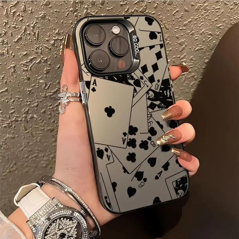 Poker Card Printing Phone Case for Samsung Galaxy S26 S25 S24 S23 S22 S21 S20 Note20 Ultra Edge Plus 4G 5G Anti Fall Matte Cover